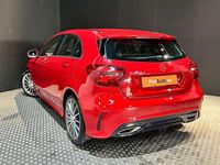 Usado Mercedes A200 AMG line 136 CV (100 kW) 2015 Rojo Utilitario