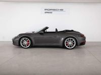 Usado Porsche 911 Carrera 4S Cabriolet 450 CV (330 kW) 2021 Gris Descapotable