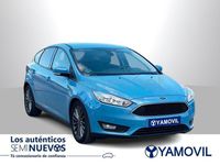 Usado Ford Focus Trend 125 CV (91 kW) 2016 Azul Berlina