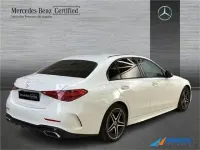 Usado Mercedes C220 200 CV (147 kW) 2023 Blanco polar