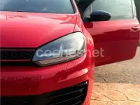 Usado VW Golf VI GTI 210 CV (154 kW) 2009 Rojo Berlina