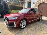 Usado Audi Q7 S-Line 381 CV (280 kW) 2021 Granate SUV