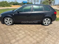 Usado Audi A3 Ambition 140 CV (102 kW) 2007 Negro Utilitario