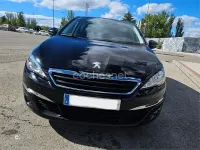 Usado Peugeot 308 Style 130 CV (95 kW) 2016 Negro Berlina