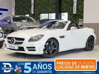 Usado Mercedes SLK250 204 CV (150 kW) 2014 Blanco Descapotable