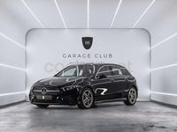 Usado Mercedes A180 AMG line 116 CV (85 kW) 2019 Negro Berlina