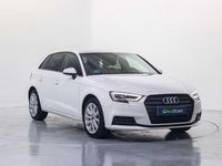 Usado Audi A3 Sportback Design 110 CV (80 kW) 2017 Blanco Utilitario