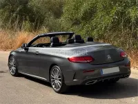 Usado Mercedes C220 170 CV (125 kW) 2018 Gris / plata Descapotable