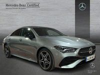 Usado Mercedes CLA220 AMG line 190 CV (139 kW) 2025 Gris montaña Berlina