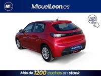 Usado Peugeot 208 Active 75 CV (55 kW) 2021 Rojo Utilitario