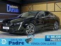 Usado Peugeot 508 Allure 131 CV (96 kW) 2021 Negro Berlina