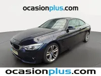 Usado BMW 420 190 CV (139 kW) 2017 Azul Coupe