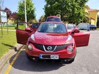 Usado Nissan Juke Acenta 110 HP (80 kW) 2011 Vermelho SUV