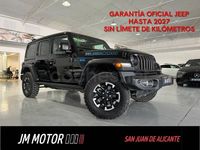 Usado Jeep Wrangler Rubicon 381 CV (280 kW) 2025 Negro SUV