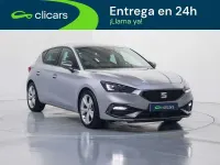 Usado Seat Leon FR 131 CV (96 kW) 2023 Gris Utilitario