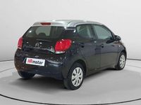 Usado Citroën C1 Feel 72 CV (52 kW) 2019 Negro Utilitario
