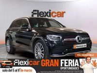 Usado Mercedes GLC220 194 CV (142 kW) 2021 Negro SUV