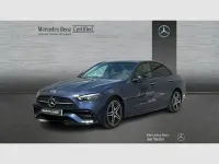 Usado Mercedes C220 AMG line 200 CV (147 kW) 2024 Azul sodalita (metalizado) Berlina