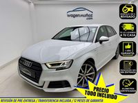 Usado Audi A3 Sportback S-Line 116 CV (85 kW) 2019 Blanco Utilitario