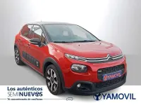 Usado Citroën C3 PureTech 110 CV (80 kW) 2017 Rojo Utilitario