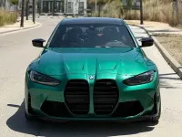 Usado BMW M3 M Performance 510 CV (375 kW) 2022 Verde Familiar