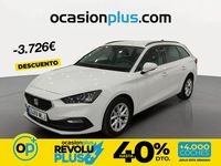 Usado Seat Leon Style 130 CV (95 kW) 2023 Blanco Familiar