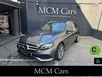 Usado Mercedes E220 194 CV (142 kW) 2017 Gris Familiar