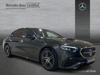 Usado Mercedes E220 197 CV (144 kW) 2025 Gris / plata Berlina
