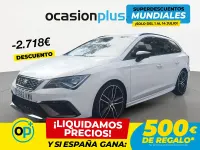 Usado Seat Leon 4Drive 300 CV (220 kW) 2019 Blanco Familiar