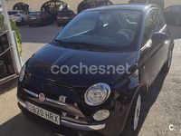 Usado Fiat 500 Lounge 69 CV (50 kW) 2013 Negro Berlina