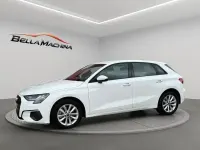 Usado Audi A3 Sportback 150 CV (110 kW) 2021 Blanco Utilitario