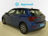 Usado VW Polo Life 95 CV (69 kW) 2023 Azul Utilitario