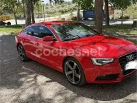 Usado Audi A5 Sportback S-Line 190 CV (139 kW) 2015 Rojo Utilitario