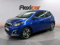 Usado Peugeot 108 Allure 72 CV (52 kW) 2021 Azul Utilitario