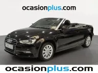 Usado Audi A3 Cabriolet Attraction 110 CV (80 kW) 2016 Negro Descapotable