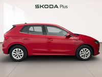 Usado Skoda Fabia Ambition 80 CV (58 kW) 2022 Rojo Utilitario