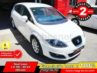 Usado Seat Leon 90 CV (66 kW) 2012 Blanco Berlina
