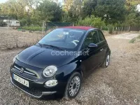 Usado Fiat 500C Dolcevita 70 CV (51 kW) 2021 Negro Descapotable
