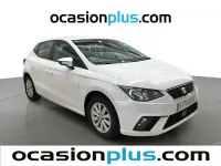 Usado Seat Ibiza Style 95 CV (69 kW) 2018 Blanco Utilitario