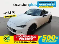 Usado Mazda MX5 Prime-Line 132 CV (97 kW) 2024 Blanco Descapotable