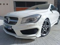 Usado Mercedes CLA200 AMG line 136 CV (100 kW) 2015 Blanco Berlina