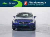 Usado Seat Leon ST Style 116 CV (85 kW) 2020 Azul Familiar