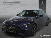Usado Mercedes C200 163 CV (119 kW) 2025 Azul Berlina