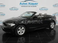 Usado BMW 120 Cabriolet 177 CV (130 kW) 2009 Negro Descapotable