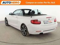 Usado BMW 220 Sport Line 190 CV (139 kW) 2017 Blanco Descapotable