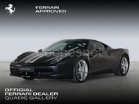 Usado Ferrari 458 570 CV (419 kW) 2010 Negro opaco Coupe