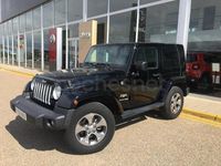 Usado Jeep Wrangler Sahara 200 CV (147 kW) 2018 Negro SUV