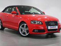Usado Audi A3 Cabriolet Ambition 160 CV (117 kW) 2010 Rojo Descapotable