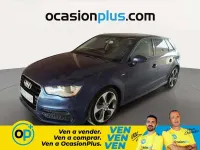 Usado Audi A3 Sportback S-Line 110 CV (80 kW) 2015 Azul Utilitario