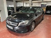 Usado Mercedes A200 AMG line 136 CV (100 kW) 2014 Negro Berlina